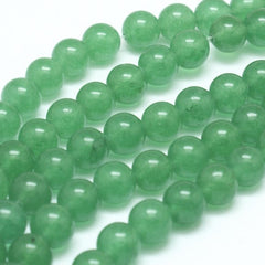 4mm Jade Malaysia (Natural/Dyed) Beads 15-16" Strand