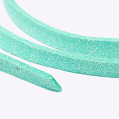 *5mm Faux Suede Lace Aquamarine 5m