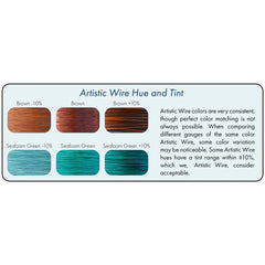 22g Artistic Wire Aqua 15yd