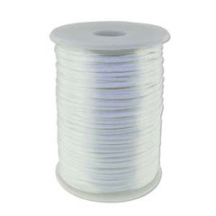 2mm White Rattail Cord 144yd