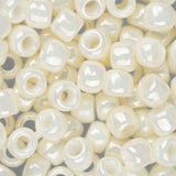 6/0 Toho Seed Beads #122 Opaque Lustered Navajo White 8-9g Vial