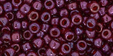 6/0 Toho Seed Beads #332 Gold Luster Raspberry 8-9g Vial