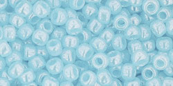 8/0 Toho Seed Beads #143 Ceylon Aqua 8-9g Vial