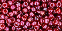 8/0 Toho Seed Beads #332 Gold Luster Raspberry 8-9g Vial