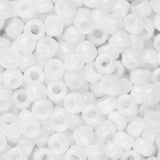 8/0 Toho Seed Beads #41 Opaque White 8-9g Vial