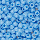 8/0 Toho Seed Beads #43 Opaque Blue Turquoise 8-9g Vial