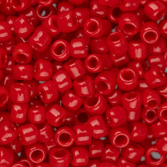 8/0 Toho Seed Beads #45A Opaque Cherry 8-9g Vial