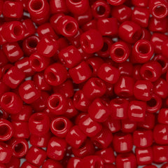 8/0 Toho Seed Beads #45 Opaque Pepper Red 8-9g Vial