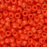 8/0 Toho Seed Beads #50 Opaque Sunset Orange 8-9g Vial