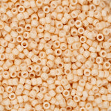 15/0 Toho Seed Beads #763 Opaque Pastel Frosted Apricot 8-9g Vial