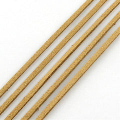 5mm Faux Suede Lace Burly Wood 5m