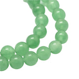 10mm Aventurine Green (Natural/Dyed) Beads 15-16" Strand