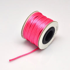 2mm Fuchsia Rattail Cord 10m