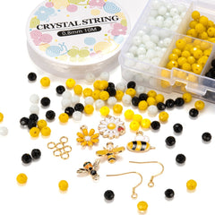 Bee / Flower Bracelet & Earring Kit