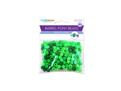 Pony Beads 200/pk - Verdi