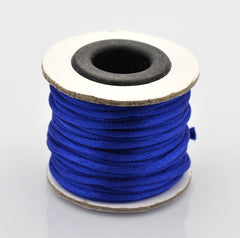 2mm Blue Rattail Cord 10m