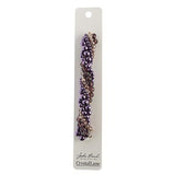 Crystal Lane Twisted Bead Strands Verbena