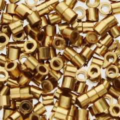 1.5mm Crimp Tubes Gold Plate 100/pk