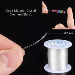 0.7mm Clear Elastic Cord 100m