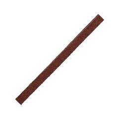 3mm Faux Suede Lace Brown 50m