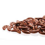 *Czech Crescent Beads Matte Metallic Dark Copper 5g Vial