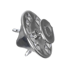 Silver Pin Backs With Clutch 6/pk