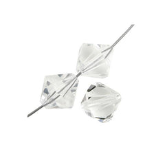 4mm Crystal Preciosa Bicone Each