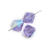 Preciosa Bicone 4mm Violet AB Each