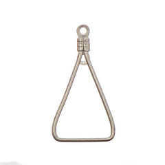 29mm Nickel Triangle Hoop 50/pk