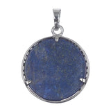 1 1/8" Tree of Life Lapis Lazuli Gemstone Pendant 1/pk