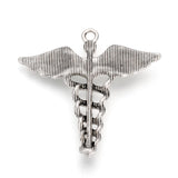 Medical Pendant 1 5/8 inch Caduceus 5/pk