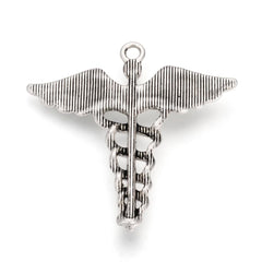 1 5/8" Medical Metal Charm 5/pk