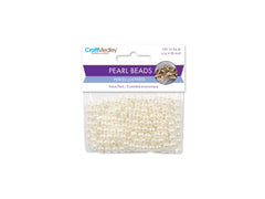 6mm Craft Pearls Ivory 185/pk