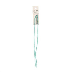 Crystal Lane Rondelle 1.5x2.5mm Opaque Turquoise Blue 246/Strand