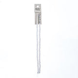 Crystal Lane Rondelle 3x4mm Transparent Crystal AB 2x7" Strand