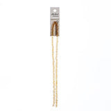Crystal Lane Rondelle 3x4mm Transparent Topaz AB 2x7" Strand