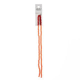 Crystal Lane Rondelle 3x4mm Transparent Red 110/Strand