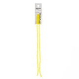 Crystal Lane Rondelle 3x4mm Transparent Yellow 2x7" Strand
