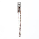 Crystal Lane Rondelle 3x4mm Tr Half Copper Iris 2x7" Strand