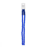 Crystal Lane Rondelle 6x8mm Transparent Sapphire AB 2x7" Strand