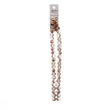 Crystal Lane Rondelle 8x10mm Tr Half Copper Iris 46/Strand