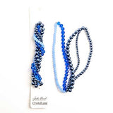 Crystal Lane Twisted Bead Strands Monkshood