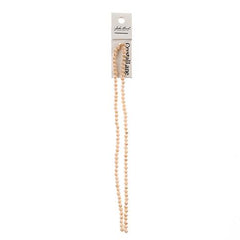 Crystal Lane Bicone 4mm Opaque Cream AB 96/Strand