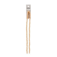 Crystal Lane Bicone 6mm Opaque Cream 64/Strand