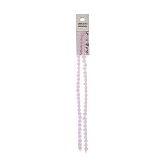 Crystal Lane Bicone 6mm Opaque Pink 64/Strand