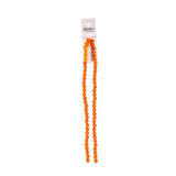 Crystal Lane Bicone 6mm Transparent Orange 2x7" Strand