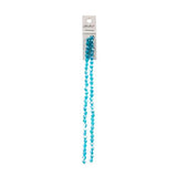 Crystal Lane Bicone 6mm Opaque Blue AB 2x7" Strand