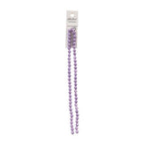 Crystal Lane Bicone 6mm Opaque Light Purple 2x7" Strand