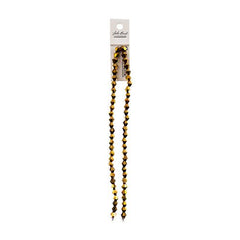 Crystal Lane Bicone 6mm Opaque Gold Iris 64/Strand