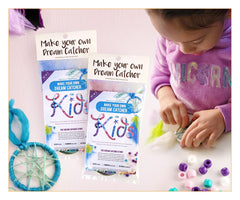 Dream Catcher Kit 2 1/2" Kids Natural 2/pk